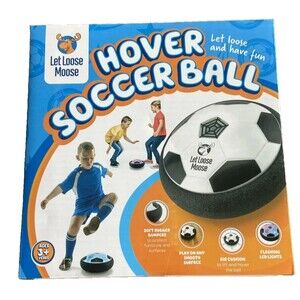 Let Loose Moose Hover Soccer Ball Hovering Kids Toy Cushioned Floating 101 NEW
